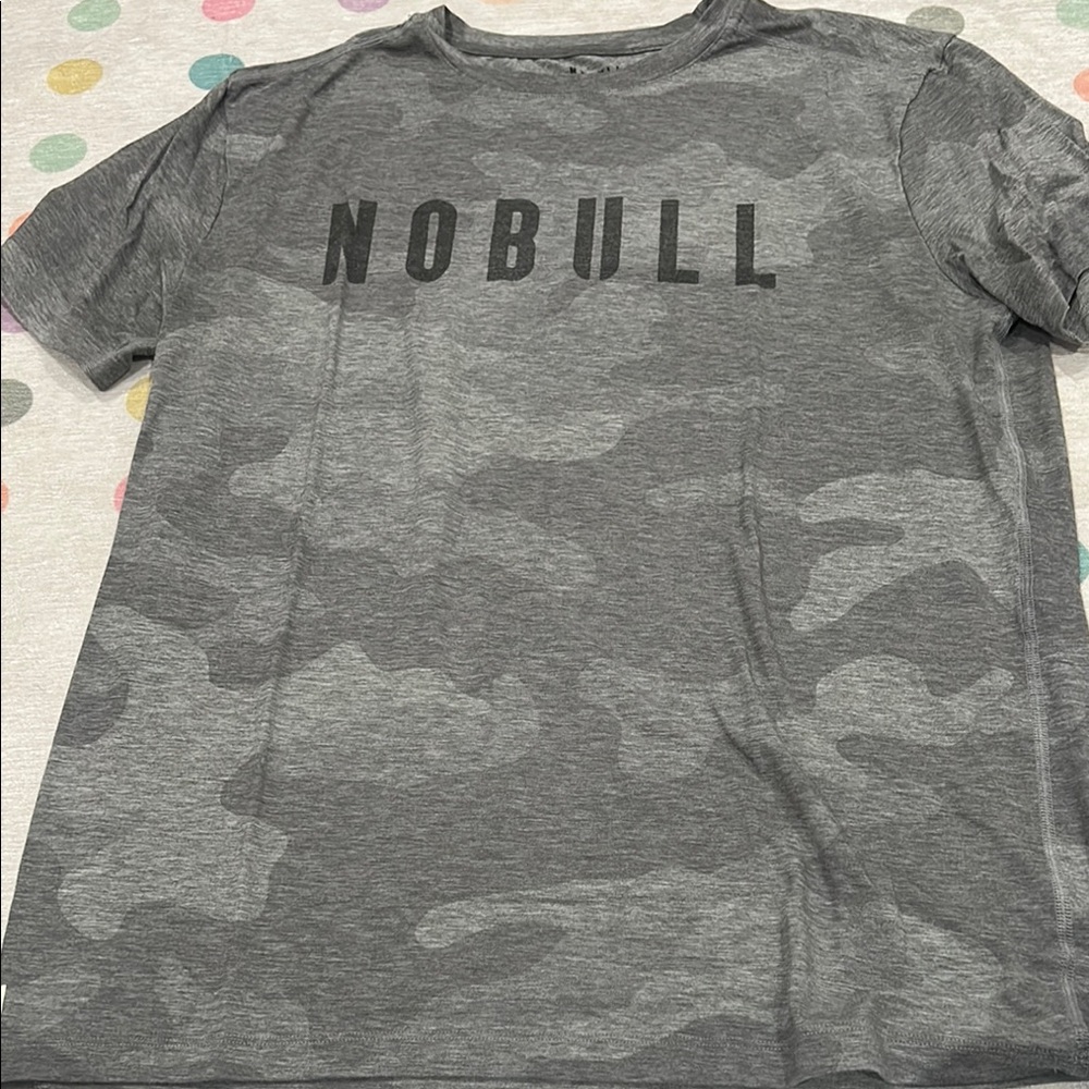 NOBULL Gray Camo T-Shirt